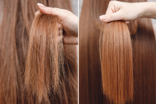 How to make hair shiny after straightening online