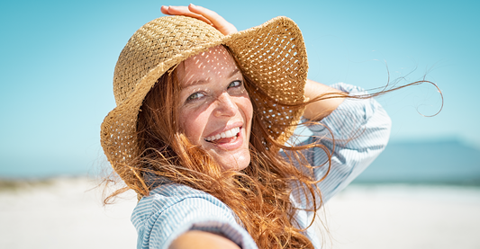 Read to discover how a day at the beach just might supercharge your hair and scalp health this summer!