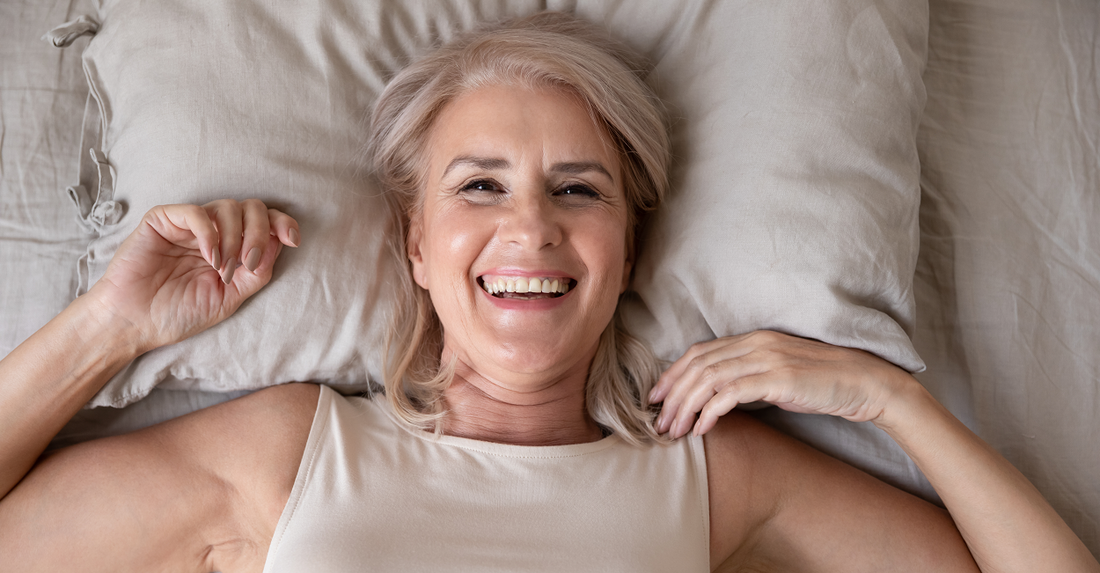 A Happy Woman Feeling Great With Her Sexual Life And Healthy Hair
