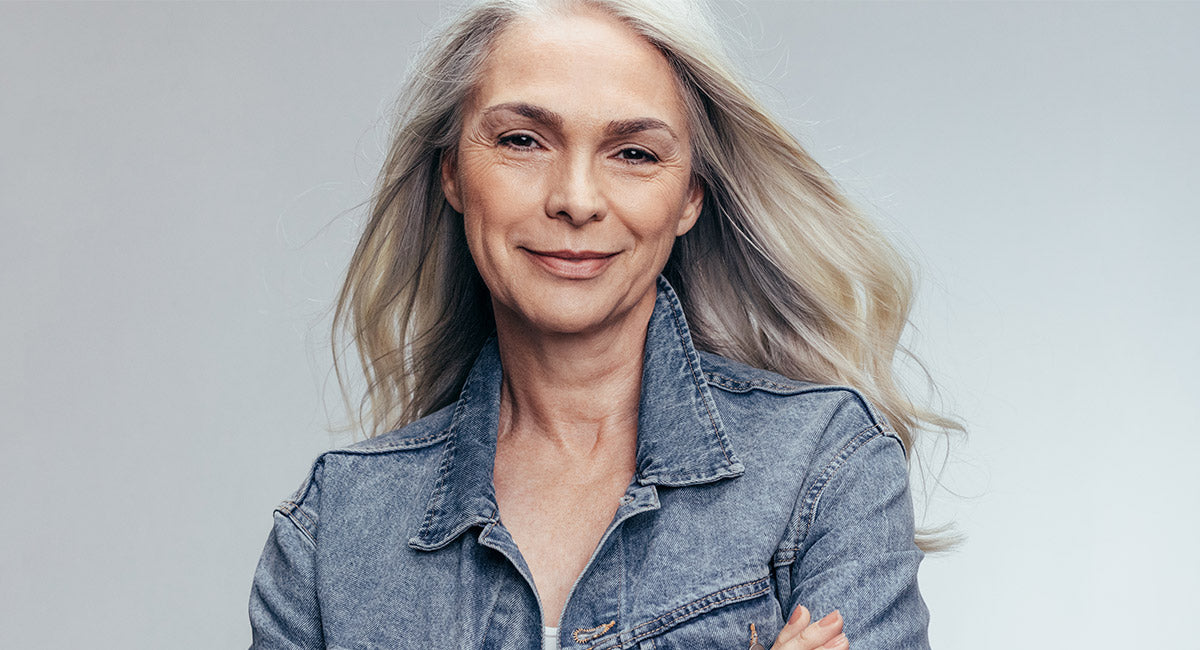 How To Make Your Gray Hair Shine Naturally