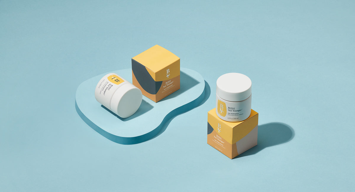 Maintain proper moisture balance and hydrate your dry strands using hair masks from Better Not Younger.