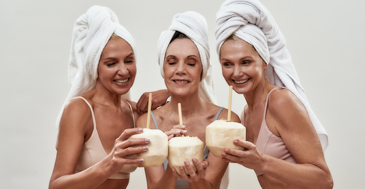 If you want to start fresh like these 3 women drinking coconut water while enjoying their self-care time, follow these 6 Ways to Start Fresh for the New Season