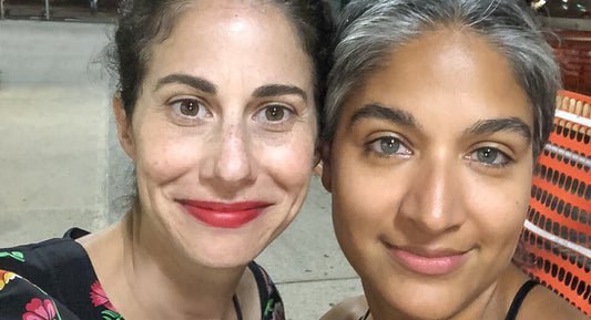 Longtime friends, colleagues and now cofounders of Sway, Nicole Hyatt and Rebecca Karamehmedovic share many loves but their silver strands are certainly not one of them. We get to the root of the issue right here. Join The Gray Hair Debate >