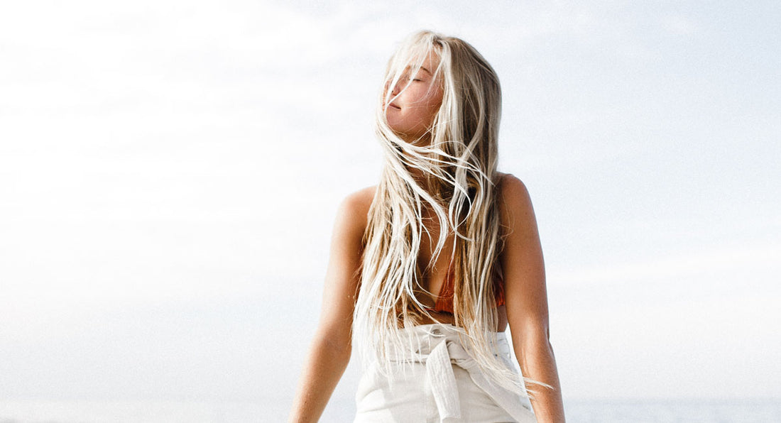 At peace with my gray hair