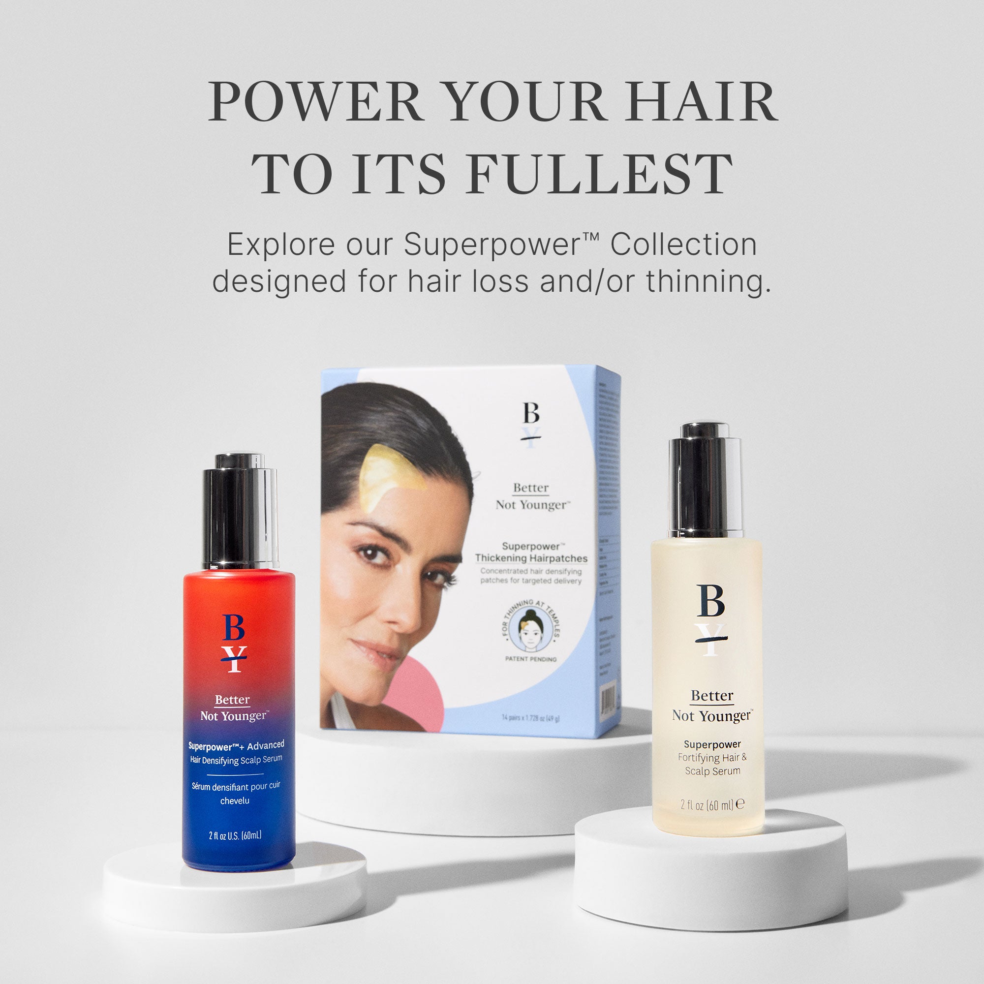 Better Not Younger Fortifying Hair Serum – 2 fl oz