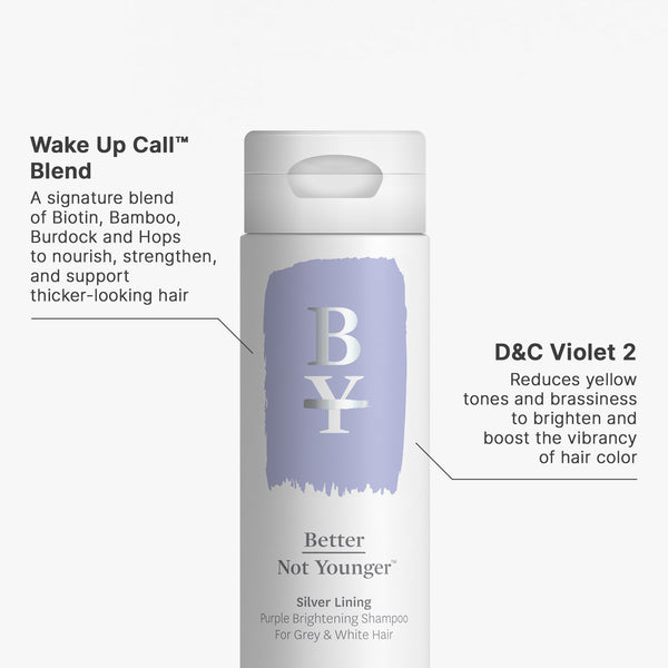 Silver Lining Purple Brightening Shampoo For Gray & White Hair