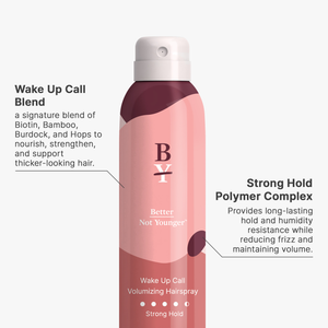 Wake Up Call Volumizing Strong Hold Hairspray