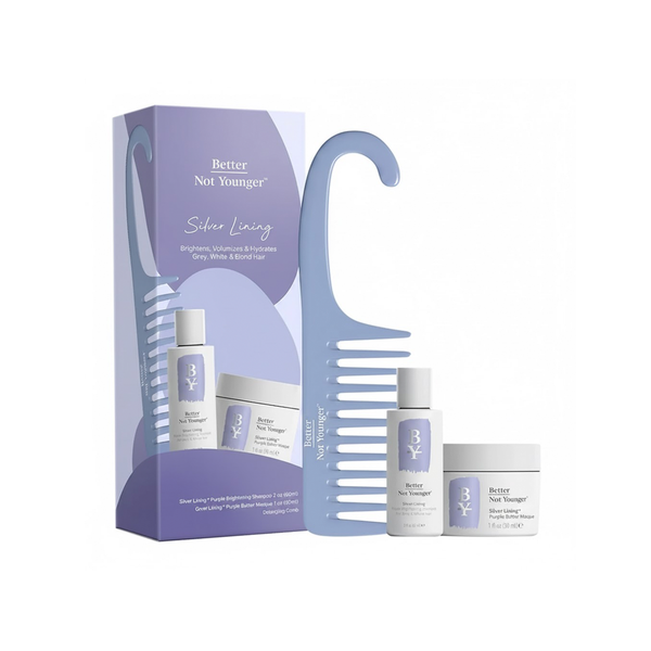 Silver Lining Discovery Kit – Brighten, Soften & Detangle Gray Hair