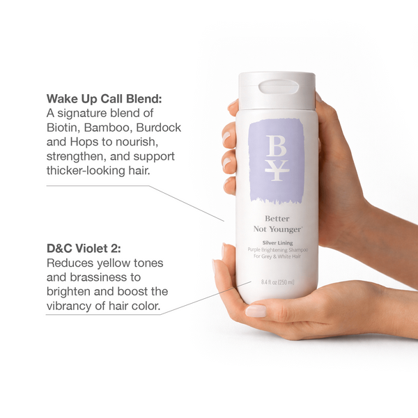 Silver Lining Purple Brightening Shampoo For Gray & White Hair