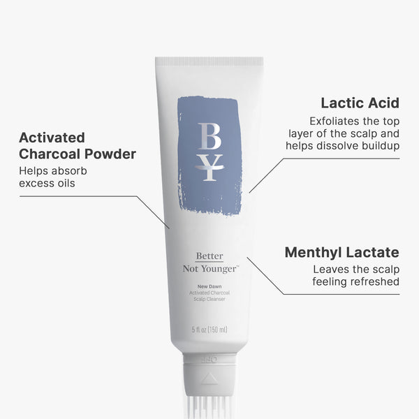 New Dawn Activated Charcoal Scalp Cleanser